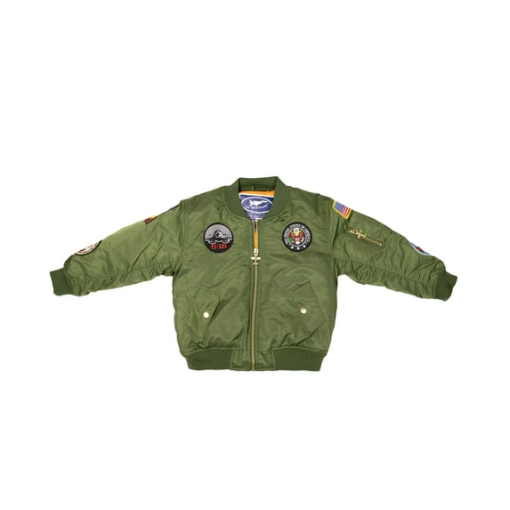 Up and Away MA-1 Flight Jacket Green 10