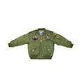 thumbnail image 1 of Up and Away MA-1 Flight Jacket Green 2 Toddler, 1 of 4