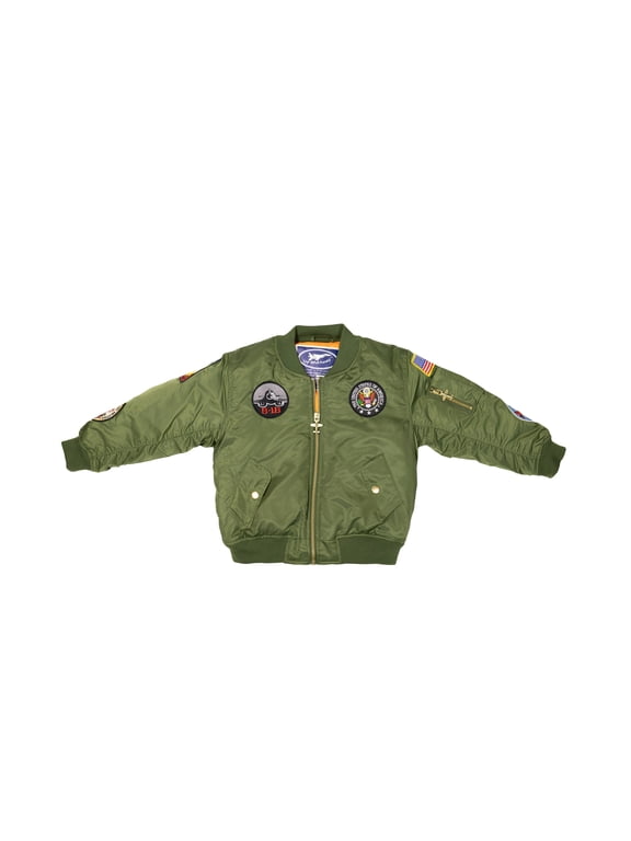 MA-1 Flight Jacket Green 2 Toddler