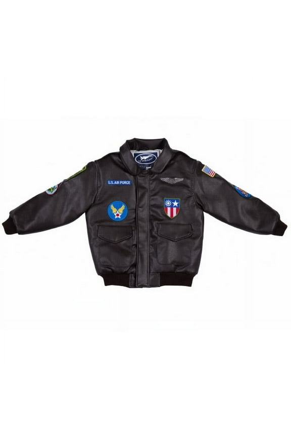World War II Bomber Jacket Brown 3 Toddler