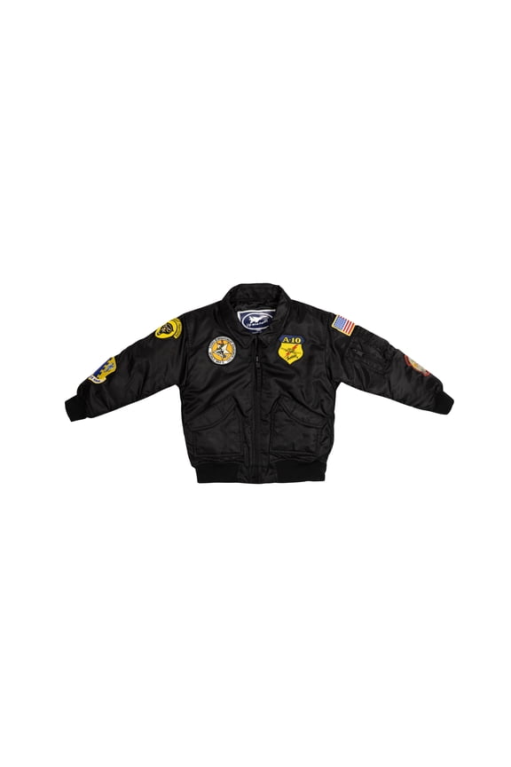 Youth's CWU Squadron Jacket Black