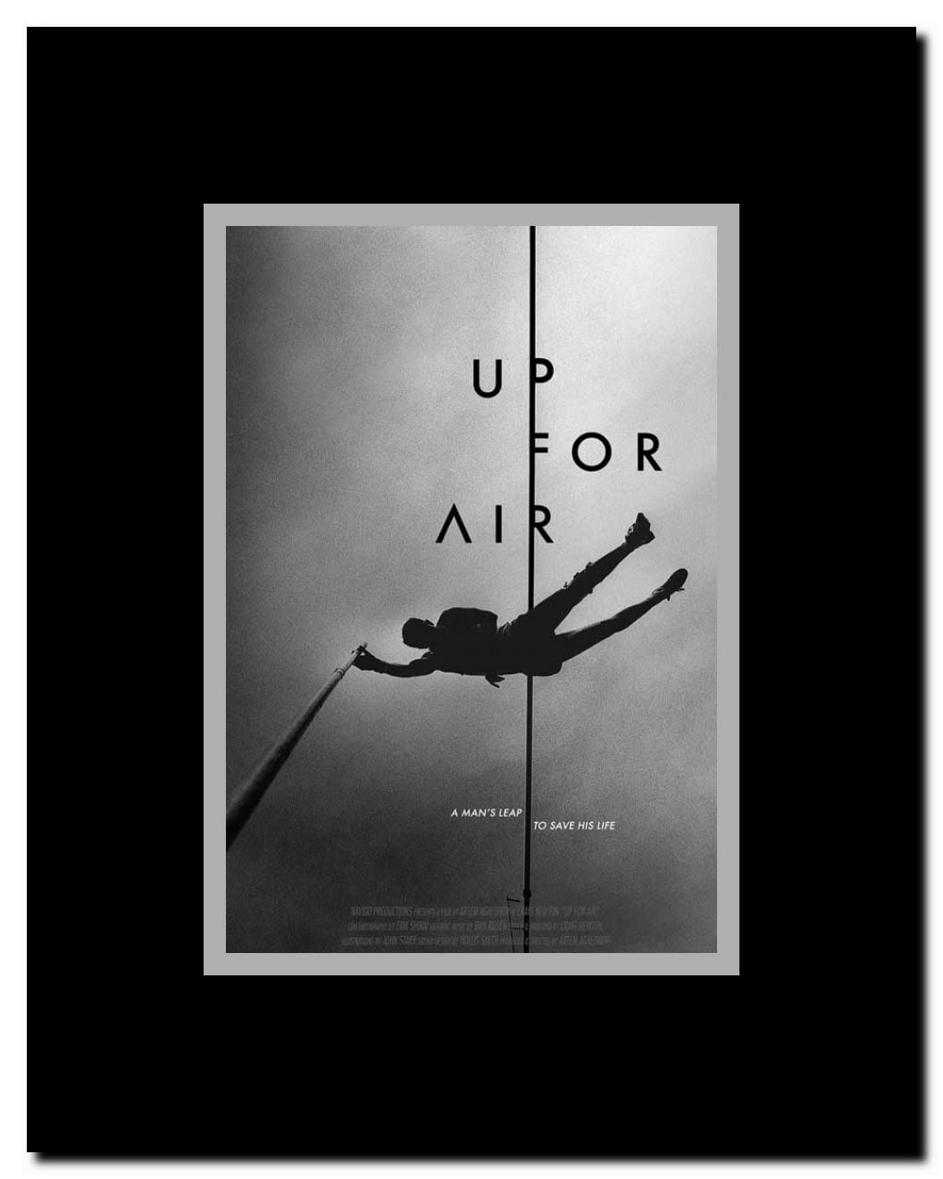 Up for Air Framed Movie Poster