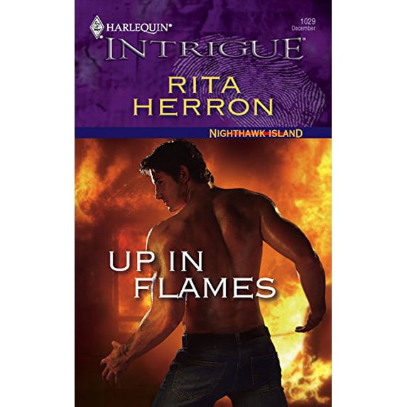Pre-Owned Up in Flames (Harlequin Intrigue: Nighthawk Island) Paperback