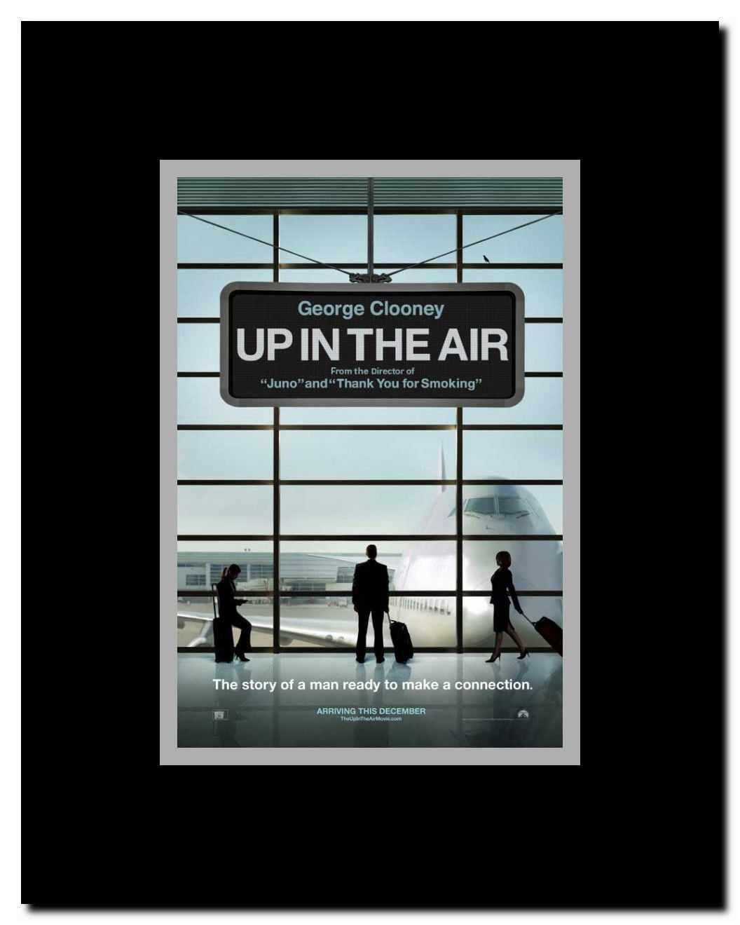 Up in the Air Framed Movie Poster