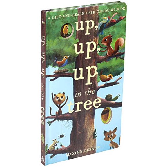 Pre-Owned Up, Up, Up in the Tree (A Lift-and-Learn Peek-Through Book), 9781626869073, 1626869073, Hardcover, Ltf Brdbk edition