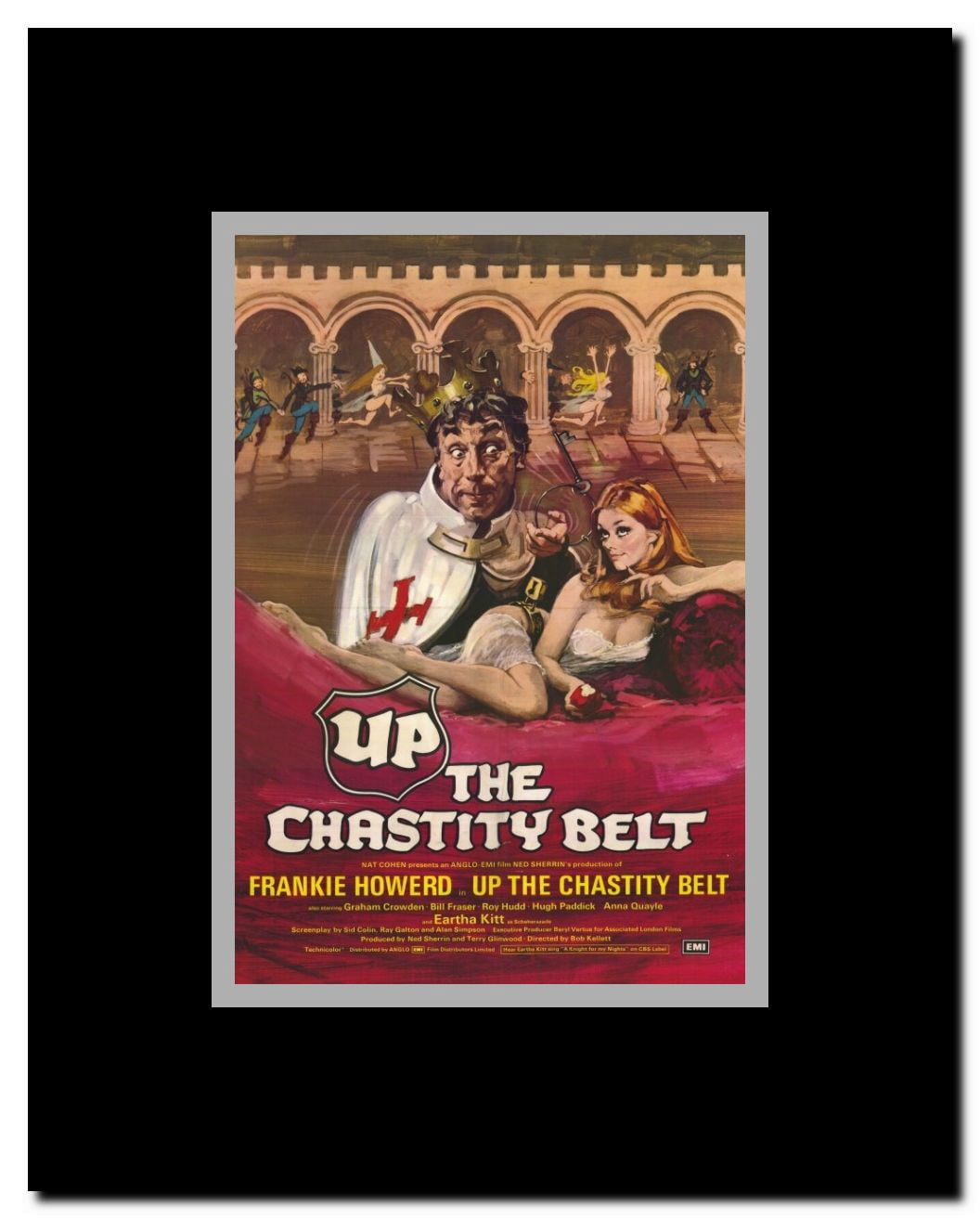 Up the Chastity Belt Framed Movie Poster