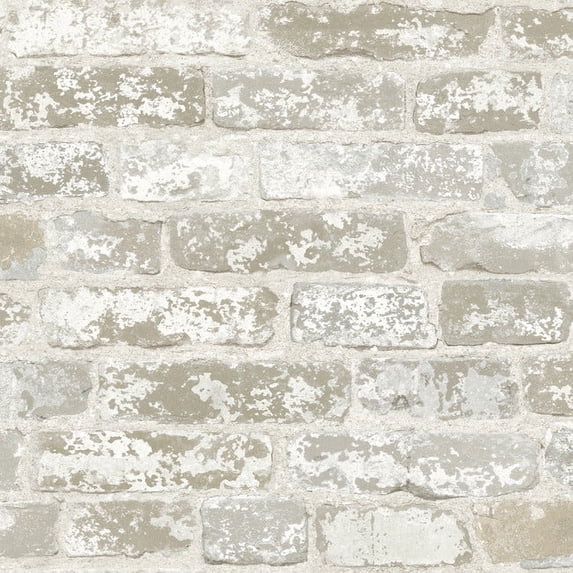 Up the Wall Wallpaper - White
