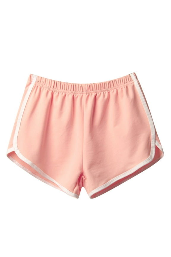 up to 20% off! Hontri Women's Shorts and Capris Women Beach Short Pants Casual Sport Shorts Summer Pants, Pink S