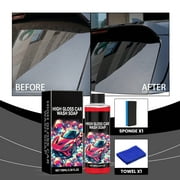 Up to 30% OFF, ​​Car Exterior Shampoo, Multipurpose Foam Cleaner for Automotive Detailing, 100ml​​ Under 10 | Plastic, Multicolor, Angeler