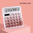 thumbnail image 1 of Up to 40% off Home Office Savings! Desktop Calculator, InsCrazy Solar Calculator High Color Dopamine 12 Bit Mechanical Key Scientific Calculator, 1 of 6