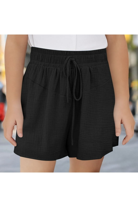 Up to 40% off!KkSLirnhs 11 Years Girls Shorts Size 10-12 Children's Solid Color Girls' Shorts Sports Pants Casual Home Shorts