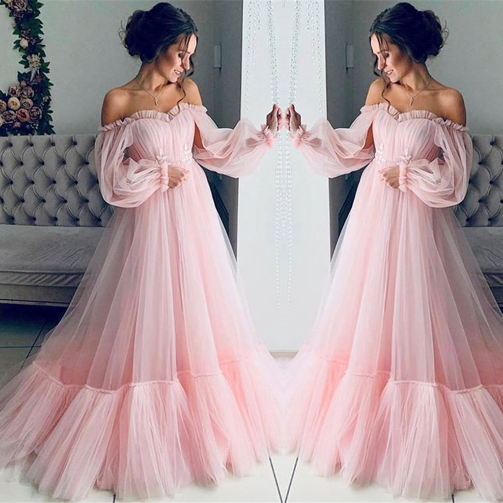pink flowy dress with sleeves Folly Baby Pink Flutter Sleeve Midi Dress Be You Boutique