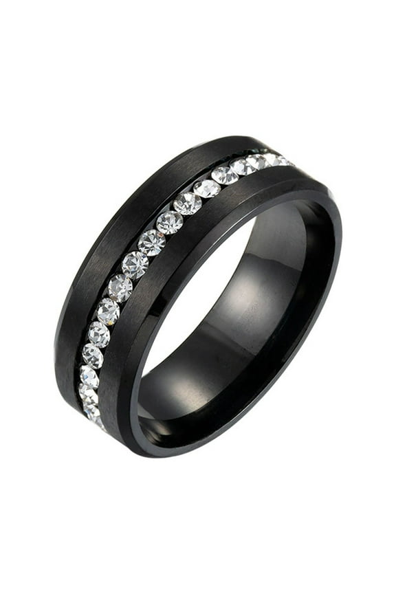 Up to 50% off 925 Sterling Silver Rings for Men Men's Ring Zircon Ring Daily Ring Large Ring Suitable For Daily Wear