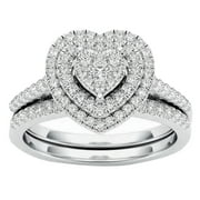 FORAGING DIMPLE Up to 50% off 925 Sterling Silver Rings for Women Heart-shaped Ring Women Index Finger Ring Fashion Couple Ring Set Jewelry Gift