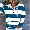 thumbnail image 1 of Up to 50% off Botrong Women's Hooded Print Long-sleeved Sweatshirt Casual Blouse Pullover Tops Gifts for Family on Clearance, 1 of 6