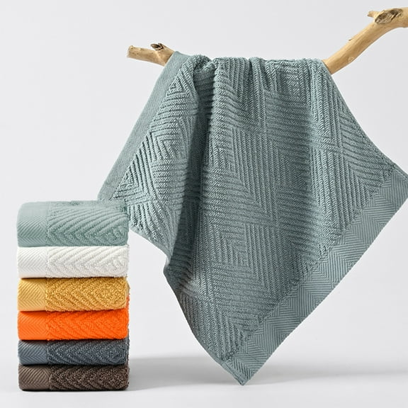 Dmlowu Bath Towels 14x14" Quicker Dry Towels Super Absorbent Bathroom Towels Luxury Soft Thickened Cotton Hand Towels for Kids