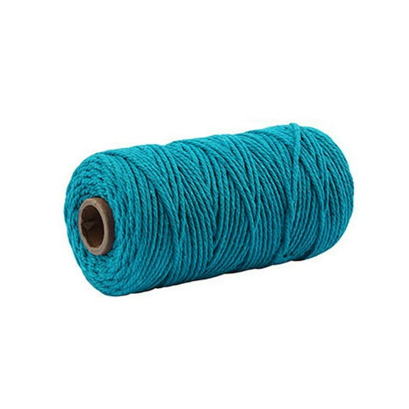 Up to 50% off! Dvkptbk DYI Macrame Yarn 3 mm x 100 m Decorative Warp Cotton for Knitting Crafts