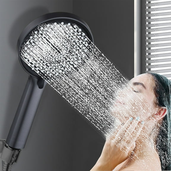 Up to 50% off !Fanshiluo High Pressure Shower Head - 3 Modes Adjustable Showerheads.Water Saving Spray Nozzle Bathroom Accessories