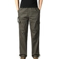 thumbnail image 1 of Miqool Men's and Big Men's Hiking Cargo Pants Water Resistant Lightweight Outdoor Work Pants with 7 Pockets, 1 of 5