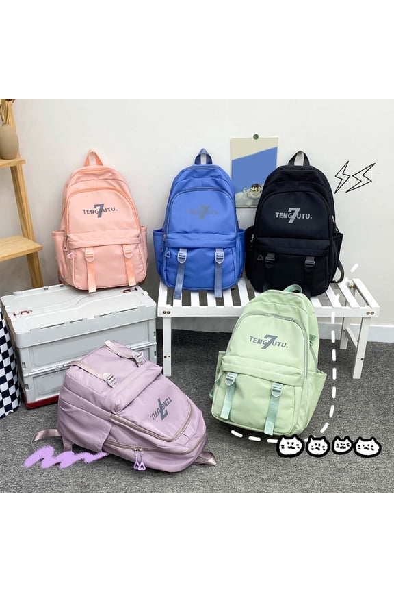 Backpack Water Proof School Backpack Multifunctional Travel Backpack Lightweight Sturdy Laptop Backpack, 12x17", Blue