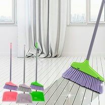 Up to 50% off Skegnu Household Sweeping Plastic Stainless Steel Garbage Shovel Soft Dustpan Set Cleaning Equipment Clearance Under 10 $