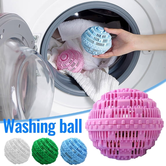 Up to 50% off Skegnu Wash Laundry Ball Reusable Natural Washer Ball on Clearance