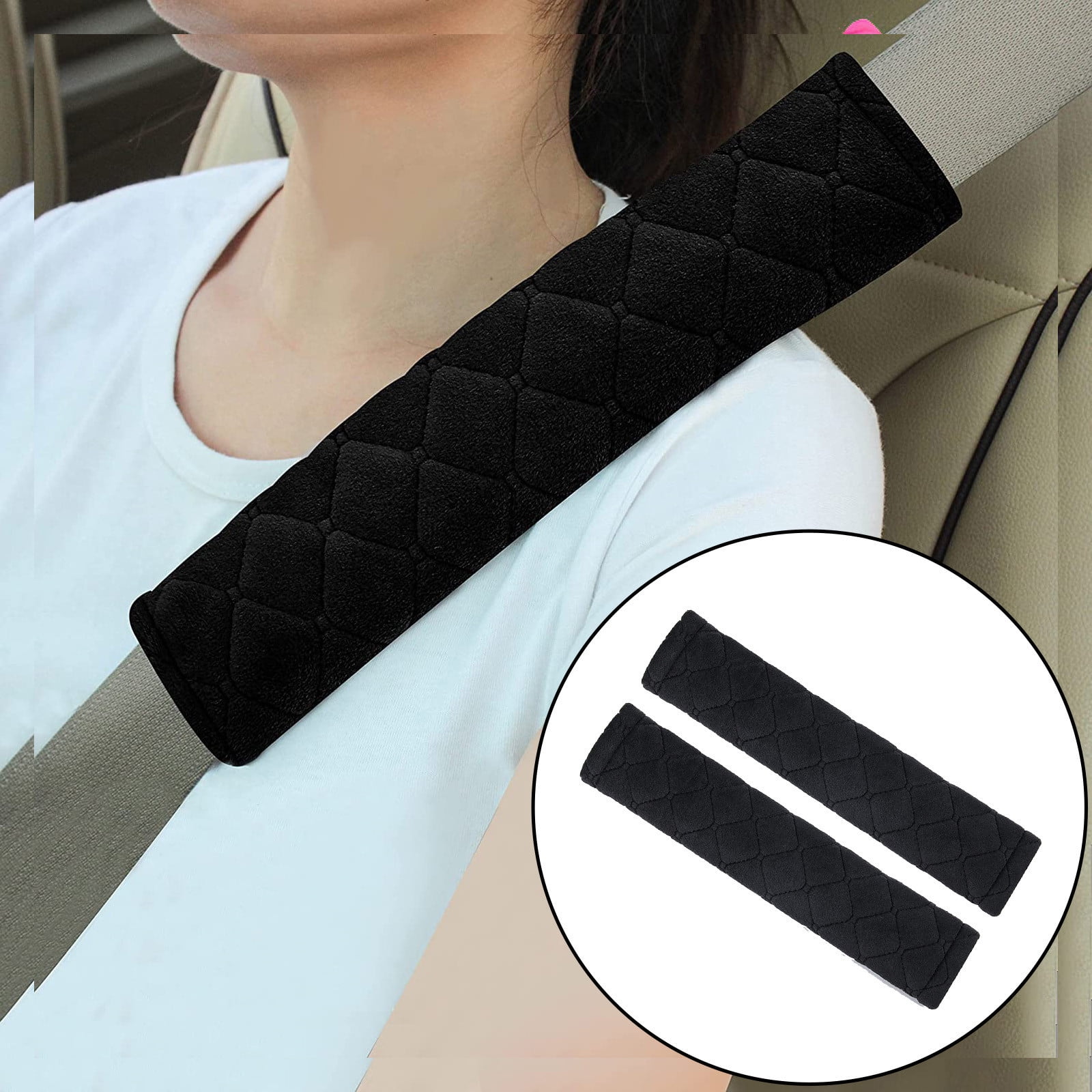 Up to 50 off! YOHOME 2Pack Car Seat Belt Pads Cover Shoulder Strap