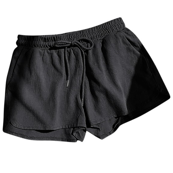 purcolt Women's Casual Sweat Shorts Lightweight Drawstring Athletic Running Workout Shorts Soft Lounge Pajama Shorts with Pockets