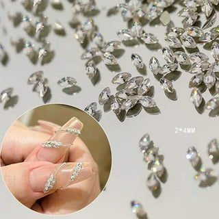 1.2mm Crystal Pixie 3D Nail art Micro Zircon Mini Rhinestones charm DIY HOT  A6Y5 