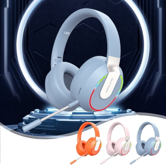 Up to 60% Off, Bluetooth 5.1 Wireless Earphones With Low Latency Comfortable To Wear Long Battery Life Foldable With Microphone Bluetooth Earphones,