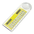thumbnail image 1 of Up to 60% off! Anckoeil 3-in-1 Solar Ruler Calculator Multifunctional Large Display Screen Mini Solar Card Ruler Calculator, 1 of 5
