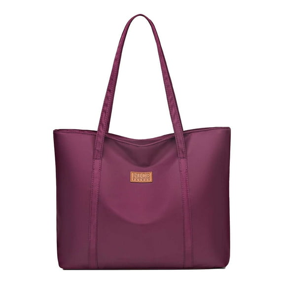 Anckoeil Women Tote Bag Large Shoulder Bag Top Handle Handbag with Yoga Mat Buckle for Gym Work School