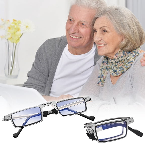 Up to 60% off Gifts Kcavykas Laundry Room Organization Screwless Light Folding Glasses Metal Folding Reading Glasses New Arrivals Holiday Gift Finder
