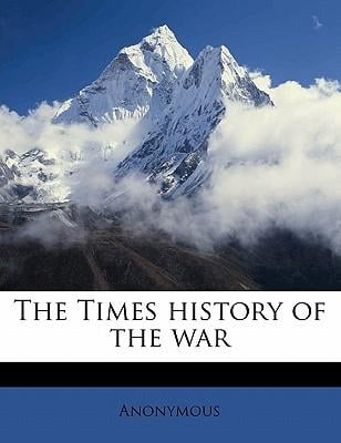The Times History of the War Volume 14 Paperback