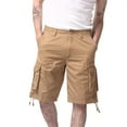 thumbnail image 1 of Up to 60% off Men's Shorts, Xunlbb Men's Multi-pocket Button And Zipper Outdoor Shorts Sports Cargo Knee Length Shorts, 1 of 9
