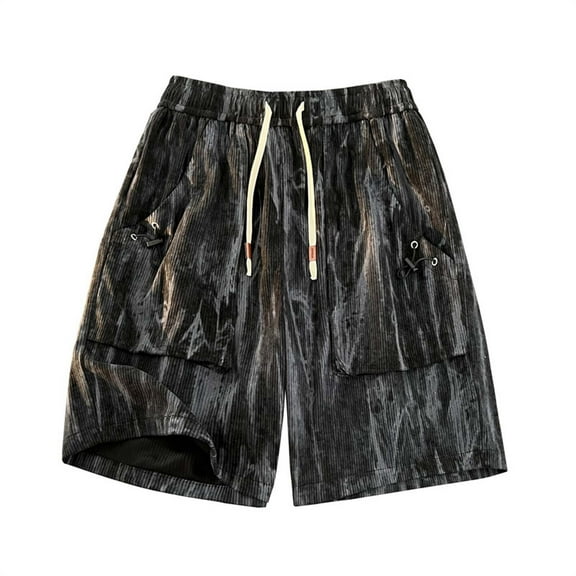 Up to 60% off Men's Shorts, Xunlbb Men's Summer Casual Fashion Beach Pocket Bandage Printed Half Shorts Pants