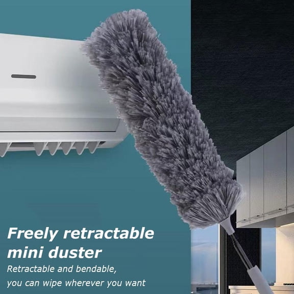 Up to 60% off! PawCasa Home Cleaning Microfiber Duster Brush Extendable Hand Dust Cleaner P2V8 Y4D