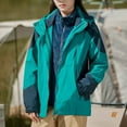 thumbnail image 1 of Up to 60% off!Winter Warm Windproof Jackets for Womens Plus Size Detachable Cap And Windproof Thick Three-in-one Jacket Outdoor Sports Warm Jacket, 1 of 6