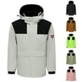 thumbnail image 1 of Up to 60% off!Winter Warm Windproof Jackets for Womens Plus Size Heated Jacket Hooded Windbreaker Outdoors Sport Raincoats, 1 of 9