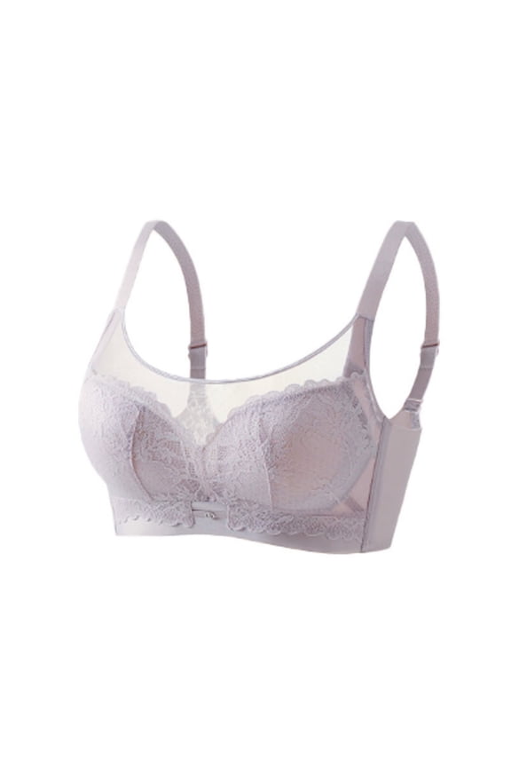 Up to 60% off Wireless Bra, Women's Comfortable Adjustable Underwear Bra With Paper Cup And No Steel Ring To Auxiliary Breasts(Purple,34)