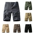 thumbnail image 1 of Up to 65% Off Clearance DDAPJ pyju Big and Tall Cargo Shorts Mens Twill Casual Hiking Shorts Lightweight Multi-Pocket Work Shorts Black M, 1 of 6