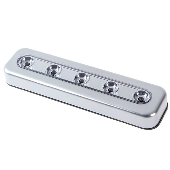 Up to 65% Off, Dvkptbk 5 LED Bright Battery Operated Bulb Stick On Push On Strip Kitchen Lights for Home Daily Life