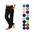thumbnail image 1 of Pants for Women Plus Size Elastic High Waist Drawstring Fitness Sports Work Cargo pants, 1 of 7