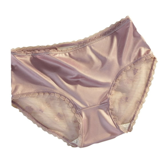 Women's Lace Abdomen Mid-rise Waist And Hip Lift Comfortable Body Breathable Underwear Briefs