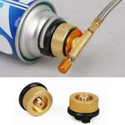 Up to 65% off! 2PC Outdoor Camping Gas Tank Connector Conversion Connector Cartridge Accessory Camping Essentials on Sale