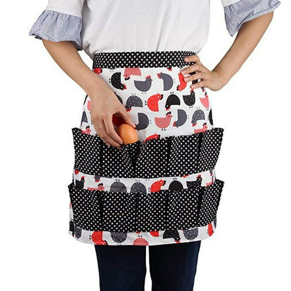 Up to 65% off! Apron For Men Eggs Collecting Apron Pockets Holds Chicken Farmhouses Farm Home