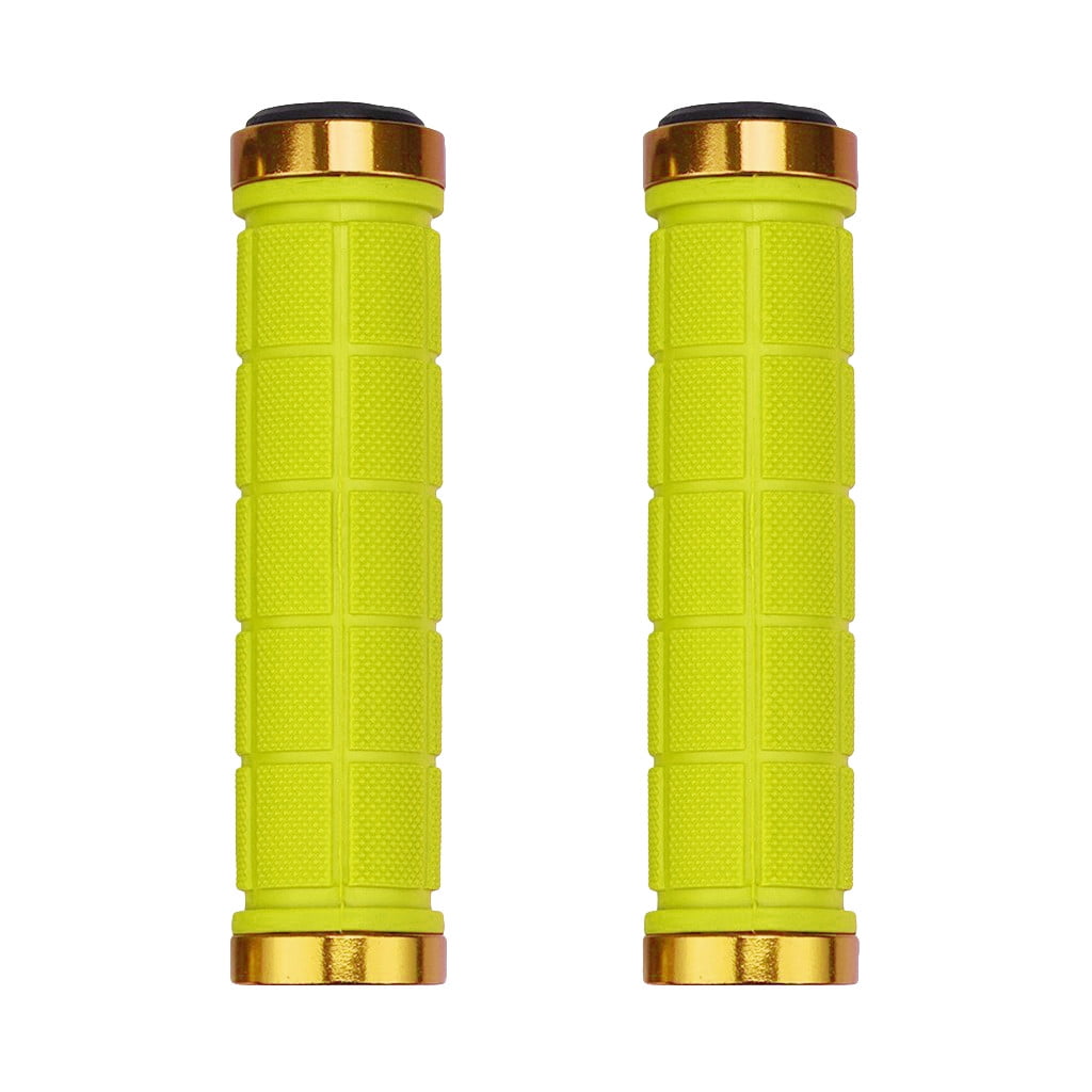 WEST BIKING Lock-On Bike Handlebar Grips - Ergonomic Pair For MTB & Folding Bicycles