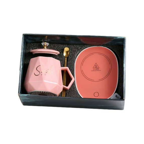 Up to 65% off! Ceramic Cups 55 Degree Constant Temperature Cup Heated Warm Cup Opening Business Event Small Gift