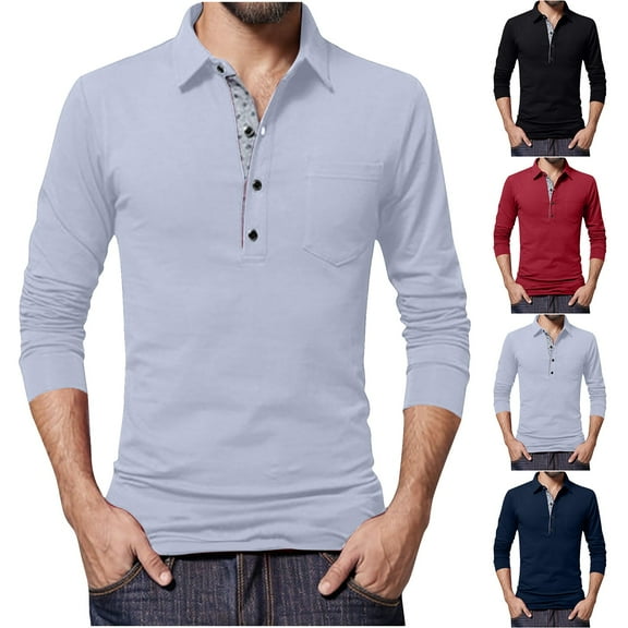 Up to 65% off!Fashion Oversize Long Sleeve Shirts for Mens Lapel Button Striped Loose Casual d Shirt