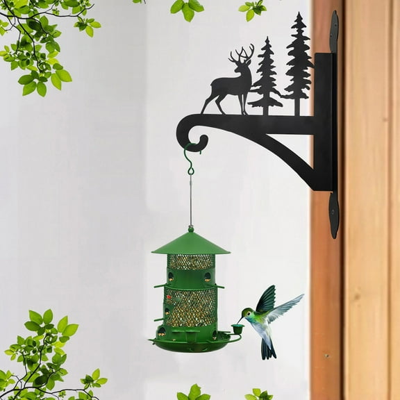 Up to 65% off!Hummingbird Feeder for Outdoor Hanging Bird Feeder The Feeder Is Equipped With Iron And Tree Wall Nail Hooks for Garden Backyard Decor